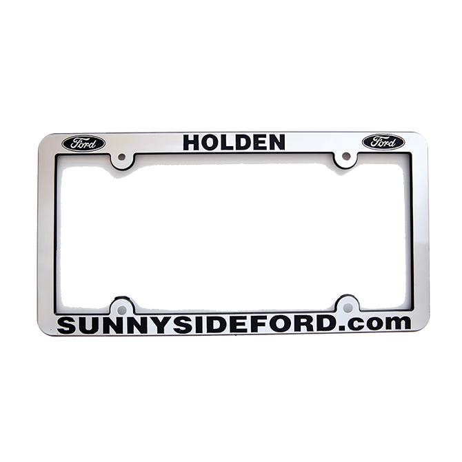 Custom Chrome License Plate Frames – The Dealership Store