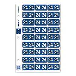 File Right™ Year Labels (Ringbooks) Service Department The Dealership Store 2024 