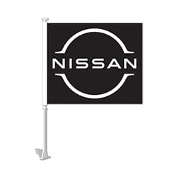 Clip-On Window Flags (Manufacturer Flags) Sales Department The Dealership Store Nissan 