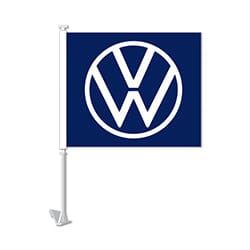 Clip-On Window Flags (Manufacturer Flags) Sales Department The Dealership Store Volkswagen 