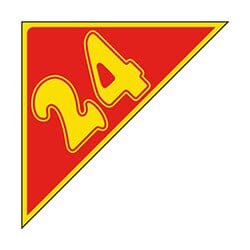 Auto Angles Window Stickers Sales Department The Dealership Store Yellow and Red 24 