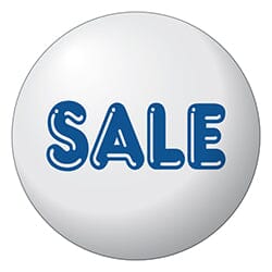 Reusable Balloons Sales Department The Dealership Store Sale White 