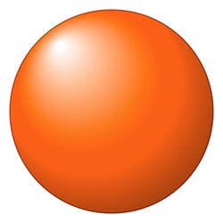 Reusable Balloons Sales Department The Dealership Store Metallic Orange 