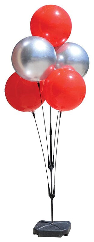 Reusable Balloon Display Kits - 5 Balloon Ground Pole Kit Sales Department The Dealership Store 