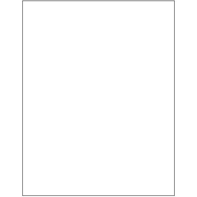 Plain White Paper Floor Mats (1000 Per Box)