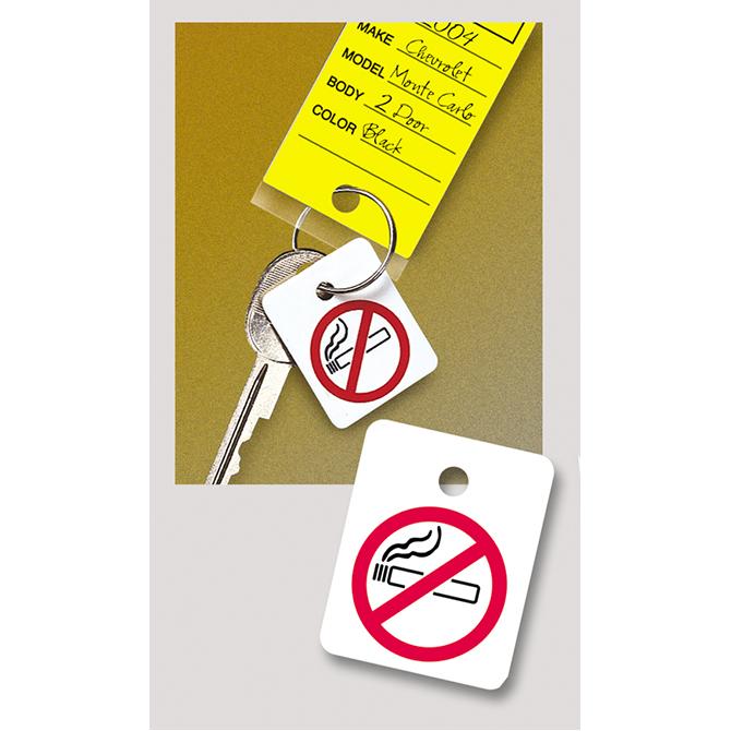 No Smoking Reminders - Plastic Key Fob