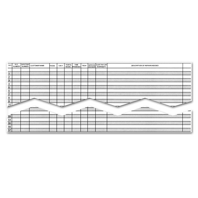 Route Sheet/Appointment Pad (Form RS-57)