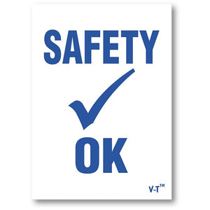 Static Cling Inspection Sticker (Safety/Smog) Sales Department The Dealership Store Safety