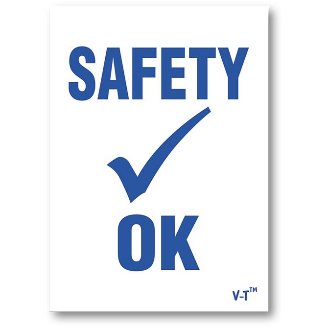 Static Cling Inspection Sticker (Safety/Smog)