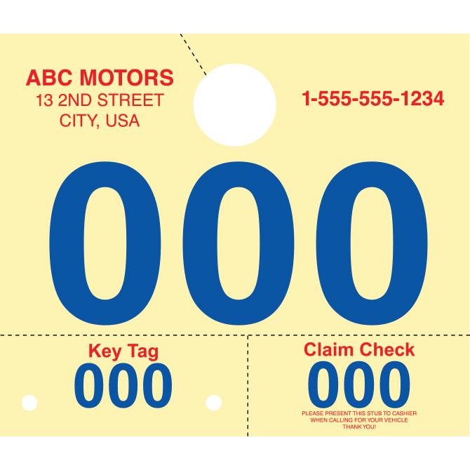 Custom RL-78 Service Dispatch Numbers