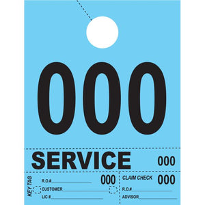 Heavy Brite™ 4 Part Service Dispatch Numbers Service Department The Dealership Store Blue (000-999)