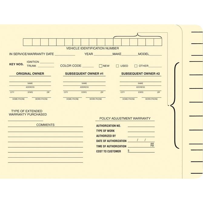 Imprinted File Right™ File Folders