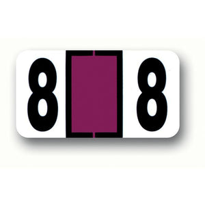 File Right™ Number Labels (Ringbooks) Service Department The Dealership Store 8