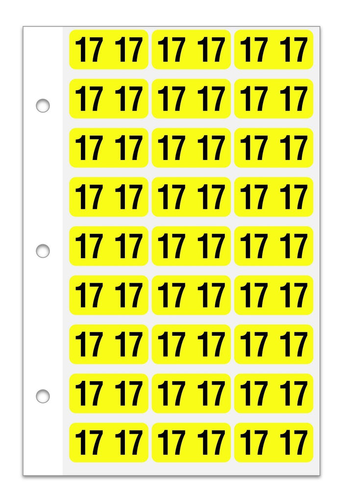 File Right™ Year Labels (Ringbooks)