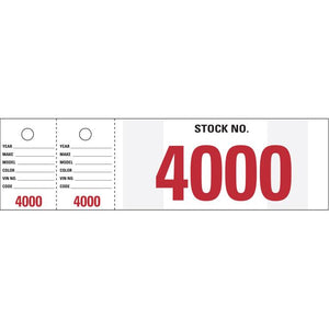 Vehicle Stock Numbers Sales Department The Dealership Store Stock Numbers (4000-4999)