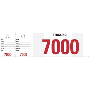 Vehicle Stock Numbers Sales Department The Dealership Store Stock Numbers (7000-7999)