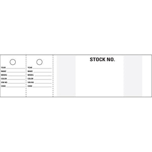 Vehicle Stock Numbers Sales Department The Dealership Store Blank Stock Numbers