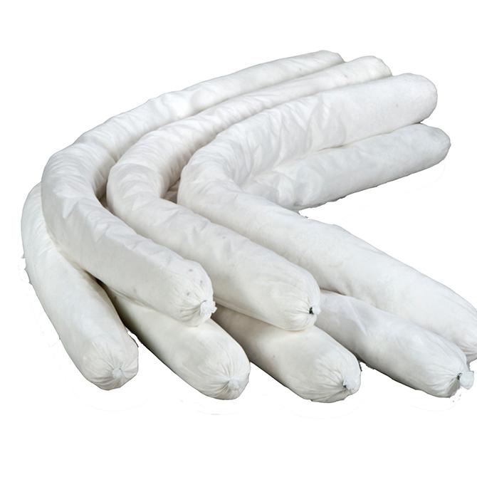 Sorbent Products - Oil Only (White) Super Absorbent Flake Sock