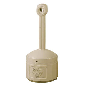 Smokers Cease-Fire Cigarette Butt Receptacle Service Department The Dealership Store Beige