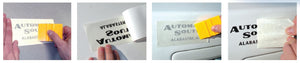 Custom Die-Cut Auto Decals Sales Department The Dealership Store