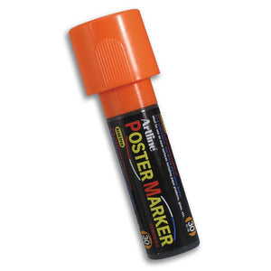 Windshield Markers - Wide Tip Paint Markers Sales Department The Dealership Store Fluorescent Orange