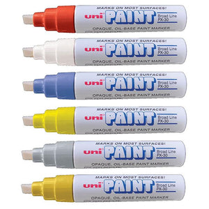 Windshield Markers - Uni Paint Markers (Oil-Based) Sales Department The Dealership Store