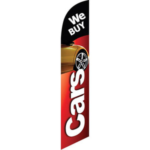 Custom Swooper Banners Sales Department The Dealership Store