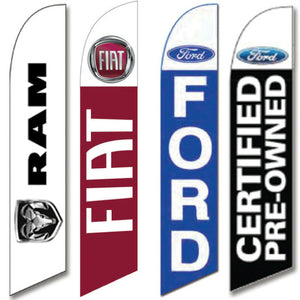 Manufacturer Swooper Banners Sales Department The Dealership Store Ram