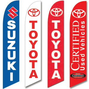 Manufacturer Swooper Banners Sales Department The Dealership Store Suzuki