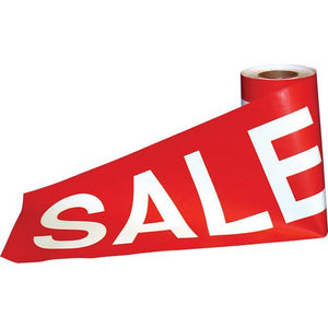Super Sized Sale Tape (12" x 300') Sales Department The Dealership Store 