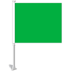 Clip-On Window Flags (Standard Flags) Sales Department The Dealership Store Green