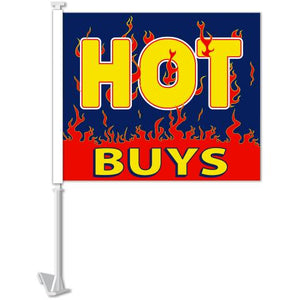 Clip-On Window Flags (Standard Flags) Sales Department The Dealership Store Hot Buys