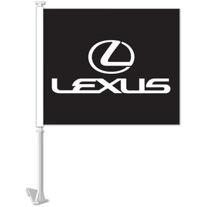 Clip-On Window Flags (Manufacturer Flags) Sales Department The Dealership Store Lexus