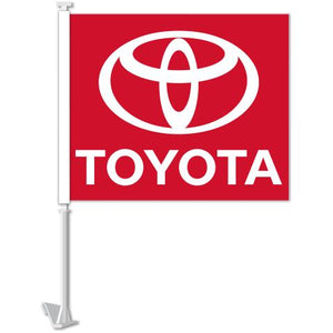 Clip-On Window Flags (Manufacturer Flags) Sales Department The Dealership Store Toyota