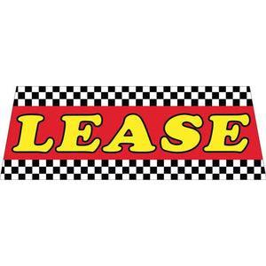 Windshield Banners Sales Department The Dealership Store Lease