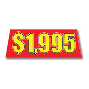 Windshield Banners Sales Department The Dealership Store $1,995 