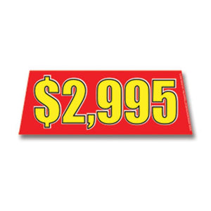 Windshield Banners Sales Department The Dealership Store $2,995 