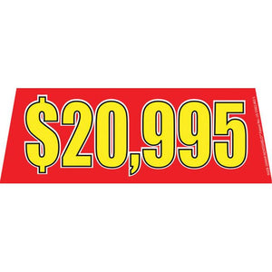 Windshield Banners Sales Department The Dealership Store $20,995 