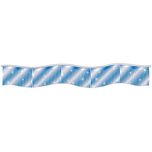 Streamers and Pennants Sales Department The Dealership Store Metallic Streamers - Blue