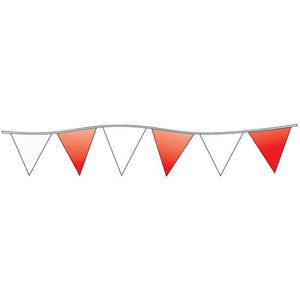 Triangle Pennants Sales Department The Dealership Store Triangle Pennants - Red/White