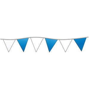 Triangle Pennants Sales Department The Dealership Store Triangle Pennants - Blue/White