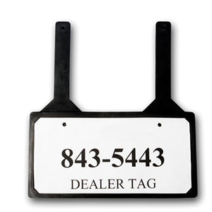 DEM-O Jiffy License Plate Holder Sales Department The Dealership Store