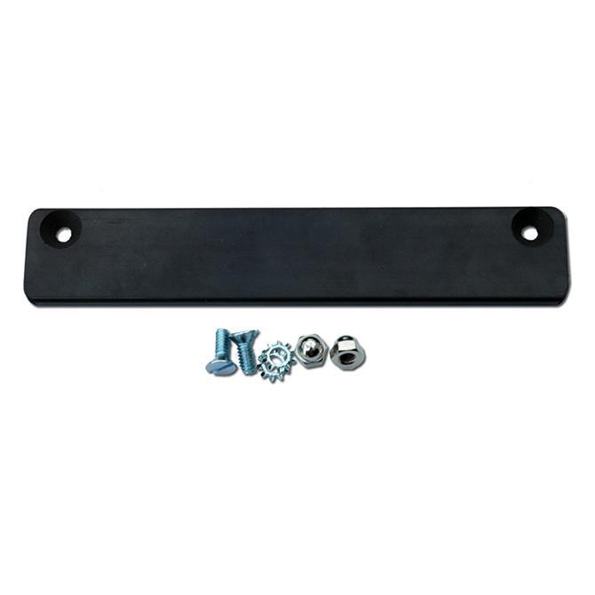 Demo License Plate Holders - Extruded Rubber Coated Bar Magnet with Screws