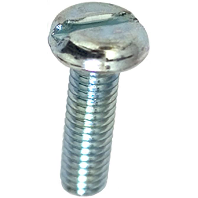 License Plate Screws - Slotted Pan Head