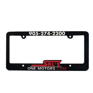 Custom Raised Letter License Plate Frames Sales Department The Dealership Store