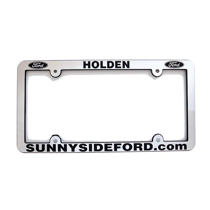 Custom Chrome License Plate Frames