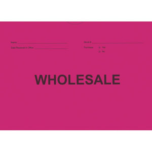 Custom Deal Envelopes (Deal Jackets) Sales Department The Dealership Store Fuchsia