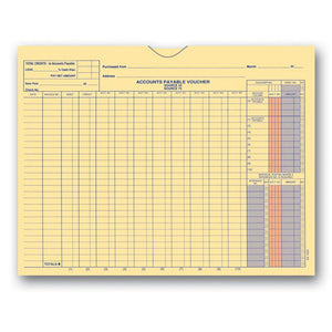 Accounts Payable Voucher Envelopes - Automated Accounting Style Office Forms The Dealership Store 500 Per Box