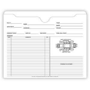 Custom Ultra Heavy Duty Deal Envelopes (Deal Jackets) Sales Department The Dealership Store White