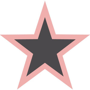 Symbol Window Stickers Sales Department The Dealership Store Pink and Black Star